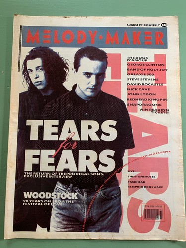 Melody maker aug 1989 - melody,