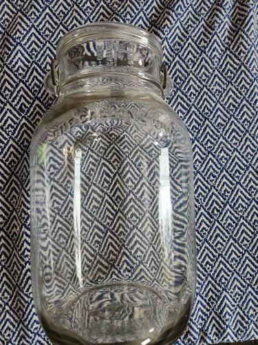 Vintage one gallon clear - vintage,