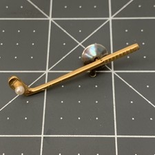 Vintage Gold & Pearl Golf Club