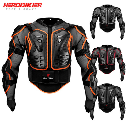Adult motocross body - adult, armor