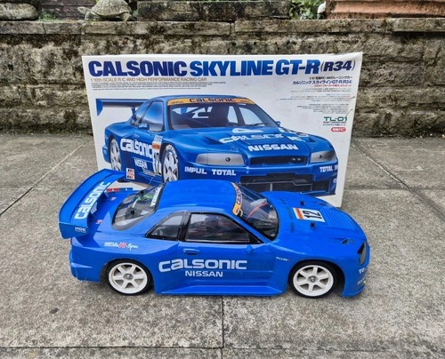Tamiya calsonic skyline - tl-01,