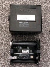 MAMIYA 220 FILM INSERT..IN ORIGINAL STORAGE CASE..EXCELLENT CONDITION 