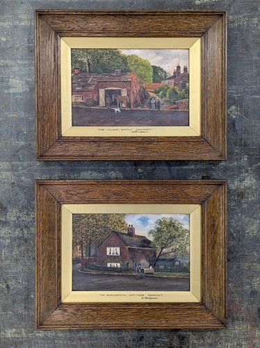 Antique oil paintings - antique,