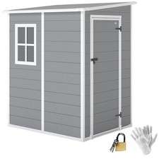 4 x 5FT Plastic Garden Shed