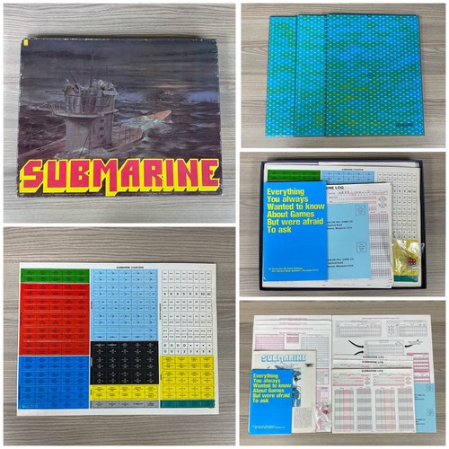 Submarine avalon hill complete - hill,
