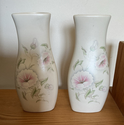 Ridgeway england pair - pair, floral