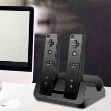 Black charger docking station - charger,