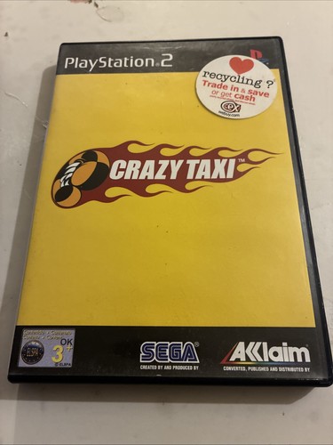 Crazy taxi sony - crazy, ps2