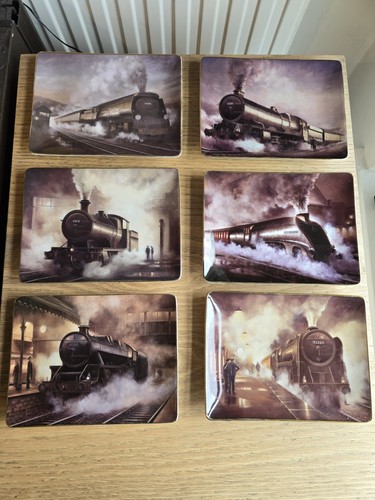 Steam train collectors plate - steam,