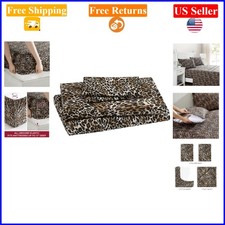 Zara Leopard Microfiber Sheet