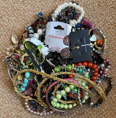 Jewellery job lot 1kg - 1kg+, vintage