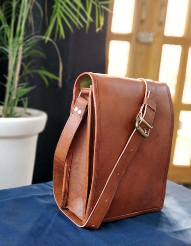 Vintage handmade goat leather - vintage,