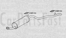 EXCL6013 Exhaust Rear Box