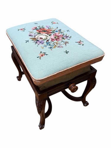 Antique victorian tapestry - antique,
