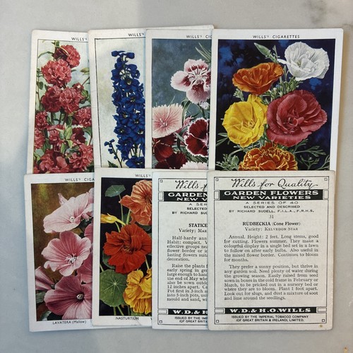1938 wills garden flowers - 1938, wills's