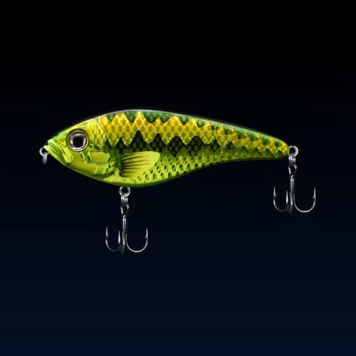 Slow sinking jerkbait - slow‑sinking,