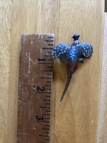 Vintage pheasant brooch - pheasant,