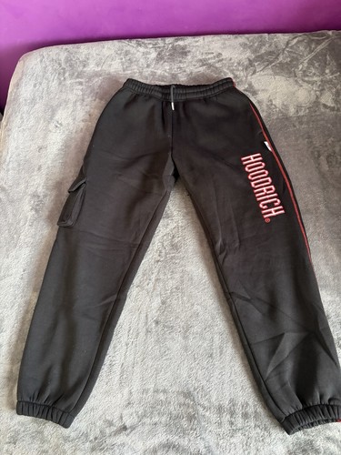 Hoodrich men black red logo - hoodrich,