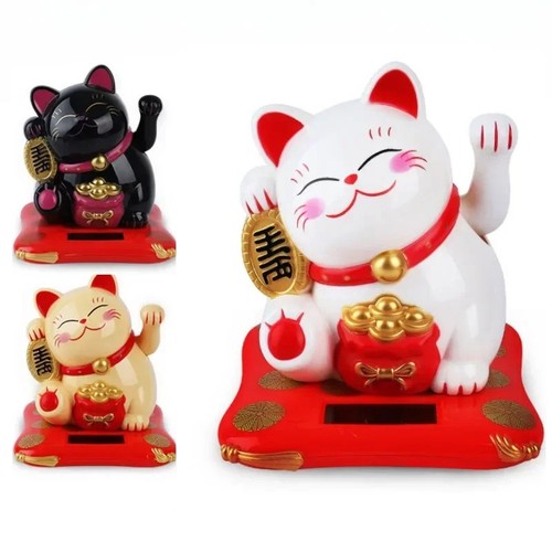 Solar powered chinese maneki - solar,