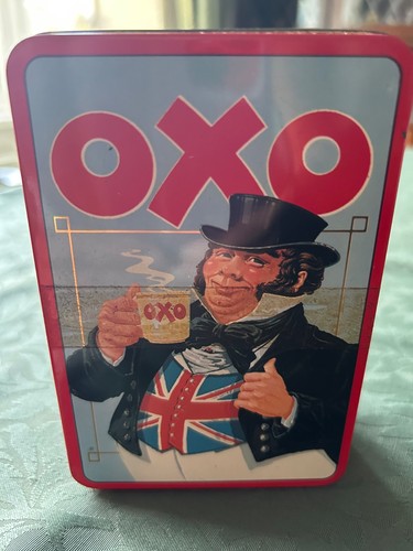 Vintage oxo tin - oxo, john
