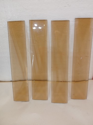Lot smoke amber beveled - lot, of