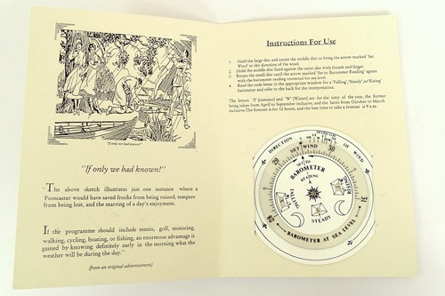 Vintage pocket weather - pocket,