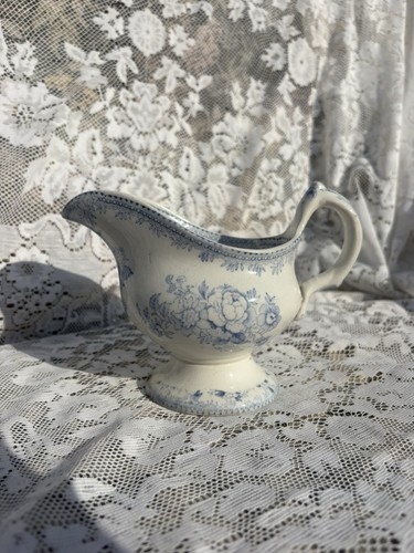 Burleigh vintage pottery blue - vintage,