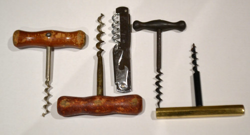 Corkscrews vintage wooden - 5, x