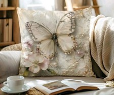 Vintage Butterfly Pearls Lace