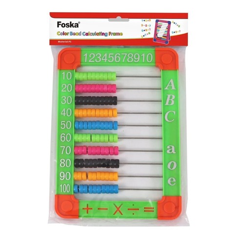 Plastic abacus 5cm - abacus, 25.5cm