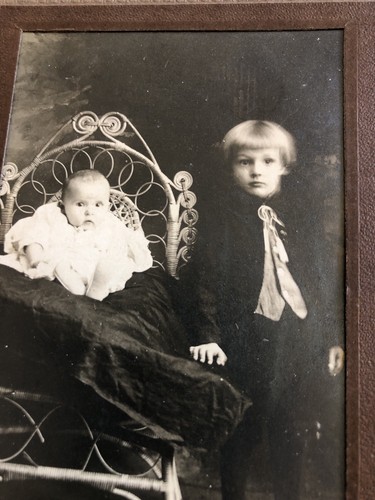 Antique creepy child and - antique,