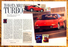 1991 TOYOTA MR2 TURBO—FOUR