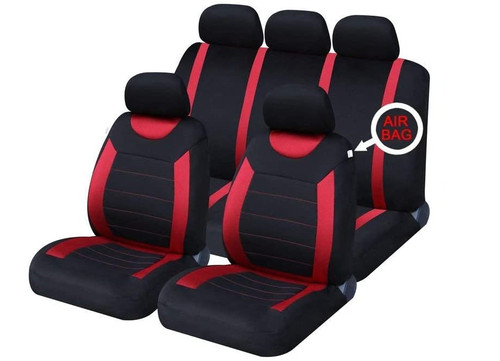 Red black mesh full - red&black,