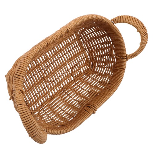Plastic oval basket - plastic,