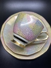 Art Deco Tea Cup Saucer Side