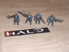 HALO Blue Steel x 4 Different, Inc Scout & Rare Operator_Mega Bloks HALO BUNDLE
