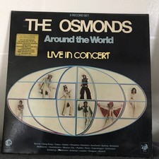 The Osmonds - Around The World (Live In Concert) Vinyl 2LP MGM Records UK 1975