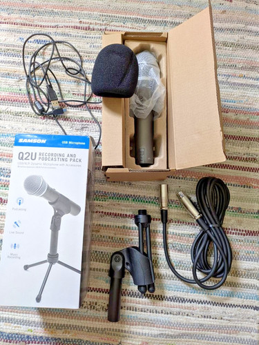 Samson q2u usb xlr - q2u, recording