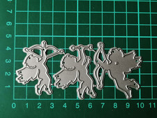 3 x Cherub Fairy Angel Die