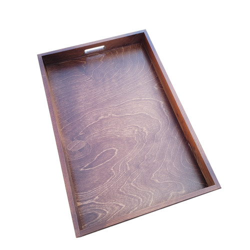 Large wooden serving tray - large, 60