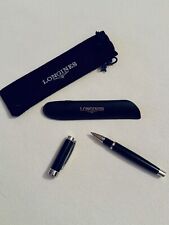 Longines Luxury Watch VIP Gift Executive Rollerball Pen Leather Pouch + Dust Bag