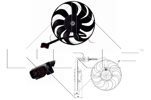 Genuine nrf radiator - genuine,