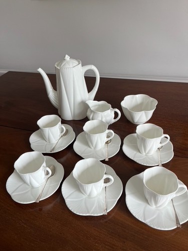 Dainty shelley coffee service - dainty,