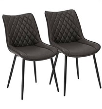 WOLTU 2PCs Faux Leather Dining