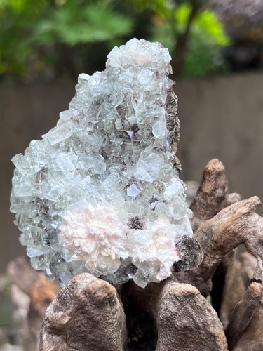 Apophyllite stillbite cluster - stillbite,