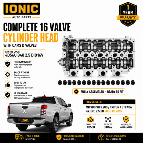 Complete cylinder head - head, with