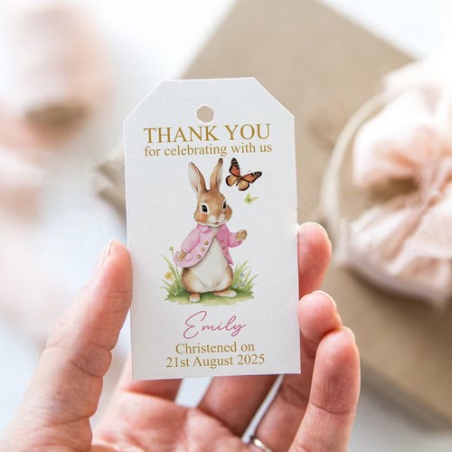 Flopsy bunny christening - bunny,