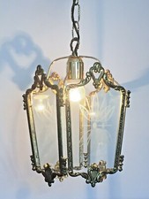 Gorgeous Antique Coach Lamp - French/Spanish - Hanging Lamp - Light Fitting. (8)