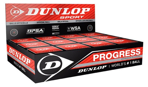 Dunlop progress red dot squash - dot,