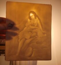 Bisque Porcelain Lithophane of